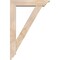 Ekena Millwork Traditional Traditional Smooth Bracket w/ Offset Brace, Douglas Fir, 5 1/2"W x 24"D x 36"H BKT0604X24X36TRA01SDF - alternate 3